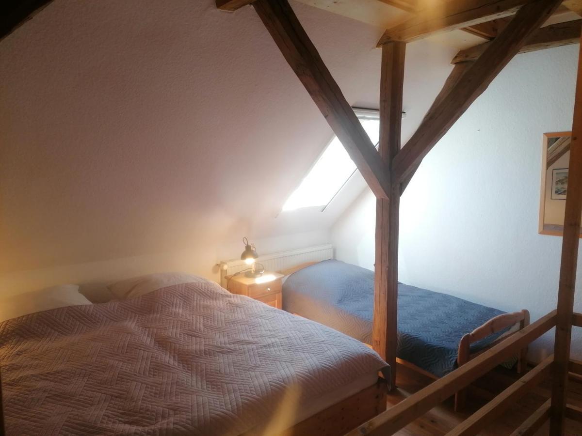 Boddenhus Auf Ruegen - Ferienwohnungen Und Pension Rappin Eksteriør bilde